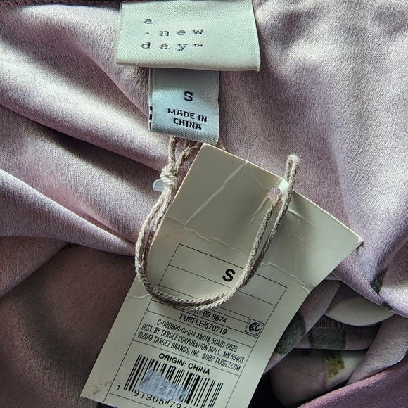 A New Day Womens Floral Long Sleeve Wrap Midi Dress in Size Small. - Picture 12 of 12